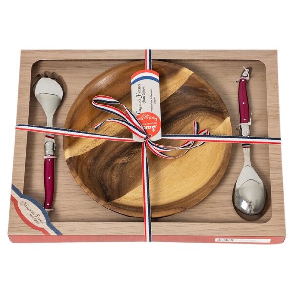 Laguiole Jean Neron Bowl & Salad Serving Gift Set