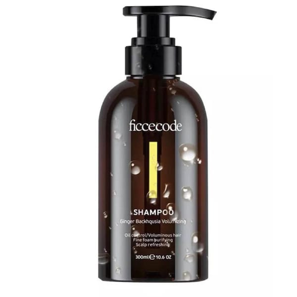 FicceCode Ginger Backhousia Volumizing Shampoo 300ml