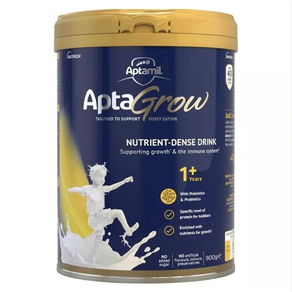 AptaGrow Nutrient-Dense Milk Drink From 1+ Years 900g