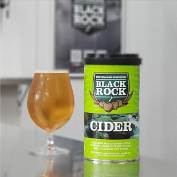 Black Rock Cider Classic Apple Cider Homebrew Beer Extract Tin DIY Kit