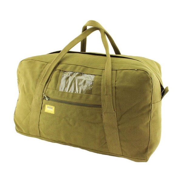 Heavy Duty Canvas Duffel Bag – Army Green