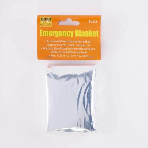 EMERGENCY BLANKET SILVER