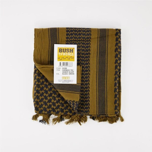 SHEMAGH BLACK & GREEN