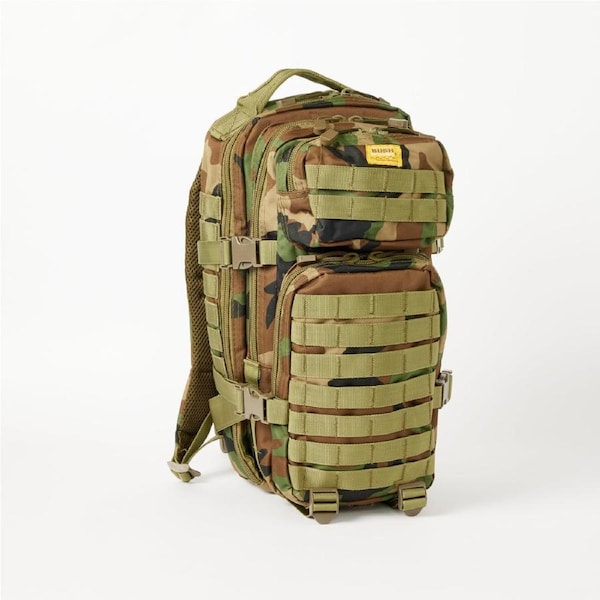 "MOLLE" ASSAULT 1 BACKPACK WOODLANDS 20L