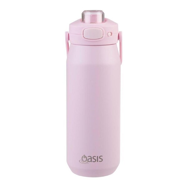 Oasis Capri Triple Wall Insulated Water Bottle - 750ml Pink Lemonade