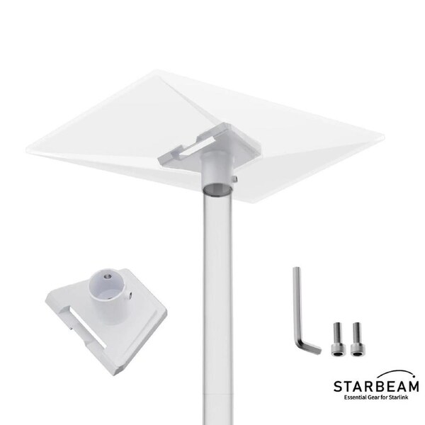 STARBEAM Starlink Gen 3 Standard Plastic Pole Adapter for 37-48mm Pole