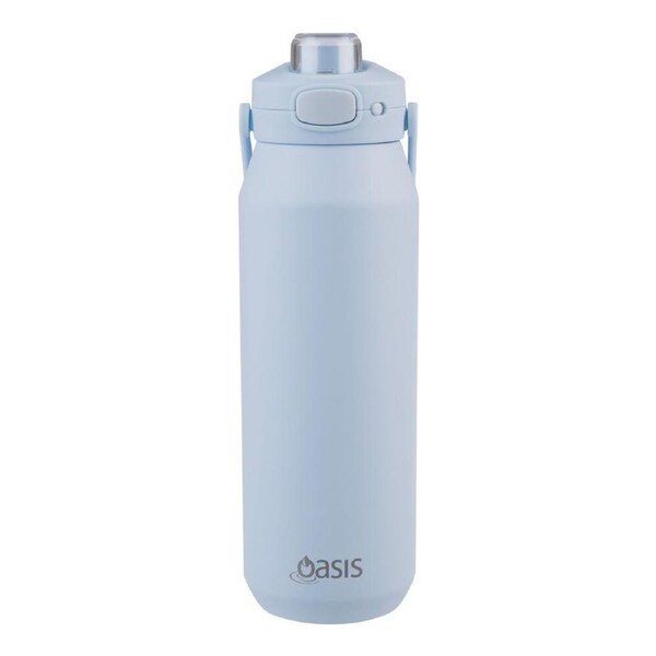 Oasis Capri Triple Wall Insulated Water Bottle - 1L Periwinkle