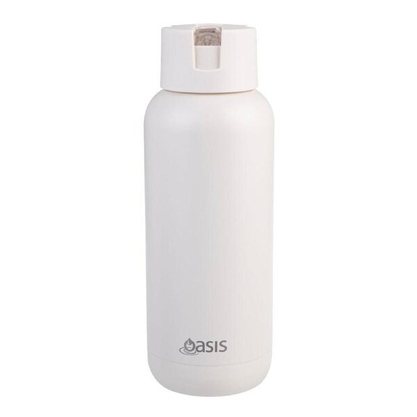 Oasis Moda Triple Wall Insulated Water Bottle - 1L Alabaster