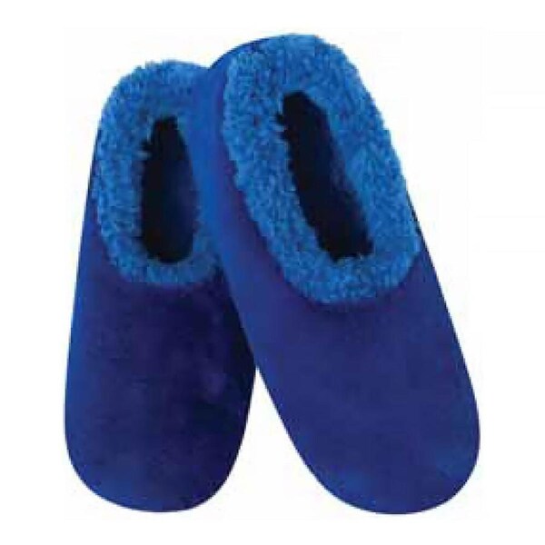 Slumbies Winter Slippers Women's Small - Dreamy Velvet Blue, Sunbird SLUWDV01