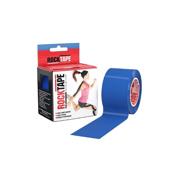 Rocktape Standard Training Muscle Secure Adhesive Kinesiology Tape Navy