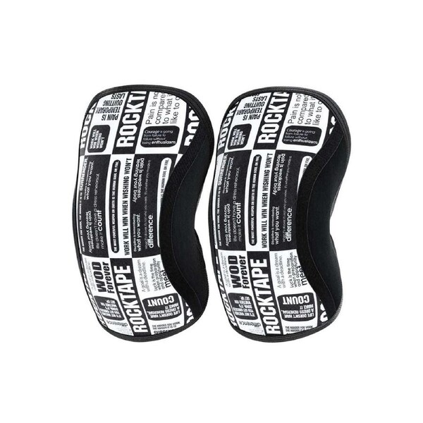 RockTape Assassins Manifesto Small Sports Training Pull On Knee Sleeves 5mm