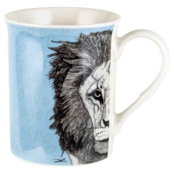 Dots By Donna Mug - Leo the Lion