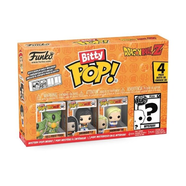 Funko Bitty POP Dragon Ball Z Cell (First Form) Bitty Pop! 4-Pack