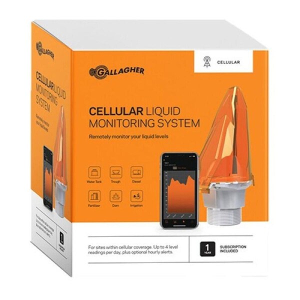 Gallagher Celluar Liquid Monitoring System Remote Water/Diesel Tank Monitoring