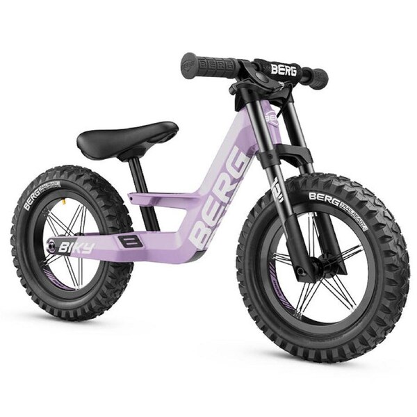 Berg Aluminium Biky Cross w/ Handbrake Kids Balance Bike 90x55cm Purple 2y+