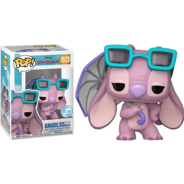Funko Pop Disney Lilo & Stitch Angel with Umbrella #1573 Vinyl Figure