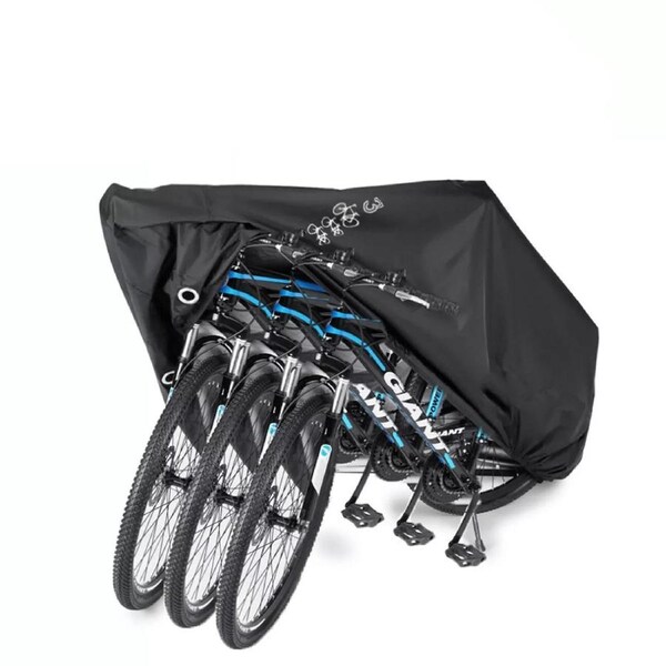 Heavy Duty Bicycle Bike Cover Outdoor Waterproof Protector Fit 3 Bikes up to 29"