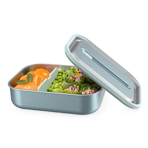 Bentgo Stainless Steel 1.2L Leak-Proof Lunch Box Aqua