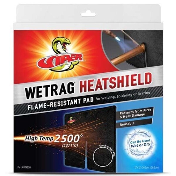 Viper RT420H - WetRag Heatshield - Flame Resistant Pad Up to 1371?