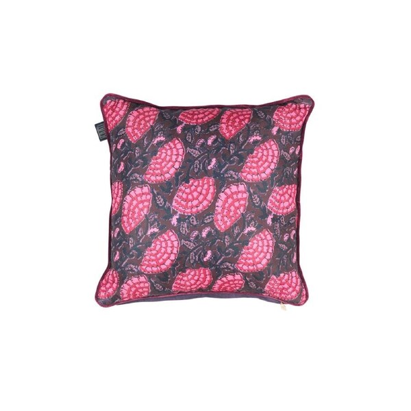 KAAT Amsterdam Ayda Pink Floral Square Filled Cushion 45cm x 45cm