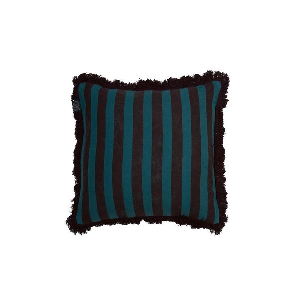 KAAT Amsterdam Viggo Red Stripe Square Filled Cushion 45cm x 45cm