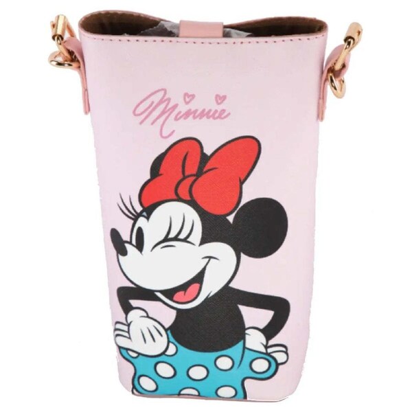Disney Minnie Utility Shoulder Bag - Mouse Print Pink