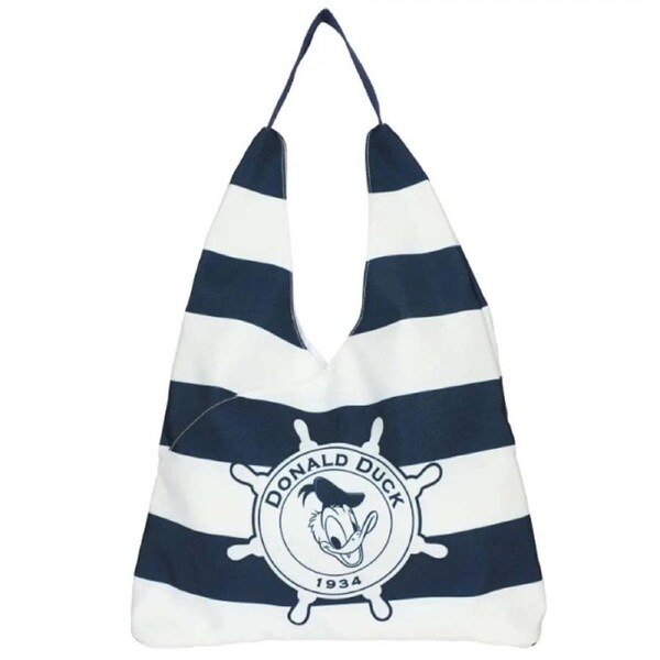Disney Donald Duck Canvas Shopper - Blue / White