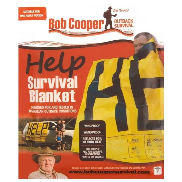 Bob Cooper Help Blanket Compact Size for Comfort and Support