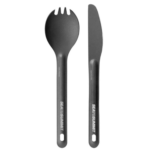 Sea to Summit Camping AlphaLight 2 Piece Cutlery Set - Knife / Spork