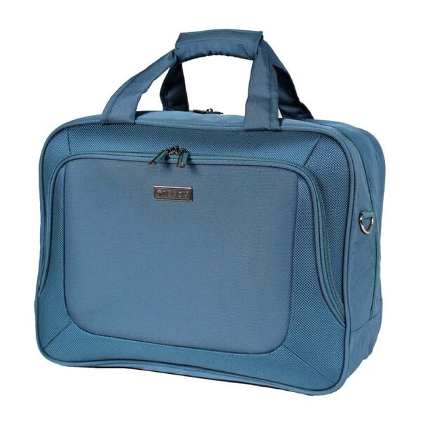 Tosca Gold Oakmont Laptop Tote Bag - Teal