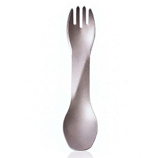 Humangear GoBites Ti-Uno Travel Cutlery - Titanium