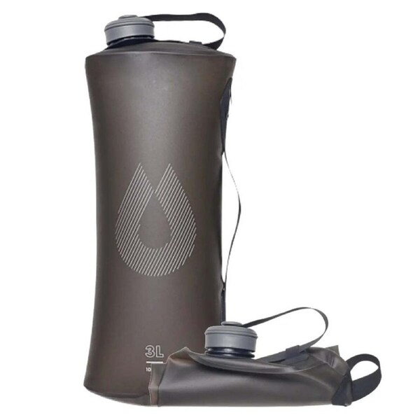 Hydrapak Seeker 3L Collapsible Water Bottle Mammoth Grey
