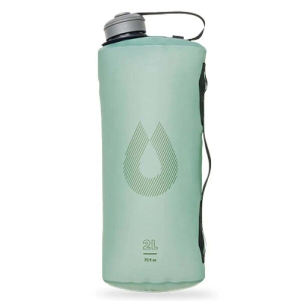 Hydrapak Seeker 2L Collapsible Water Bottle Moss Green