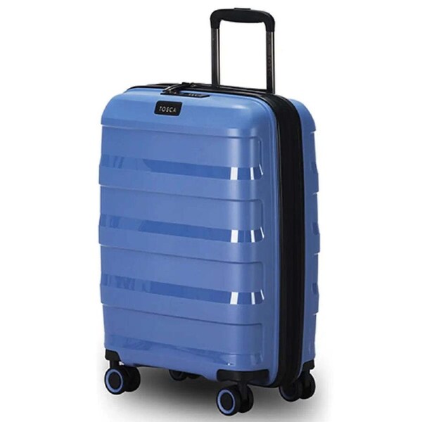 Tosca Comet 55 cm 4-Wheel Carry-on Suitcase - Infinity Blue