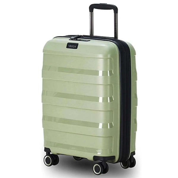 Tosca Comet 55 cm 4-Wheel Carry-on Suitcase - Sage
