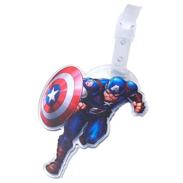Marvel Captain America Luggage Tag