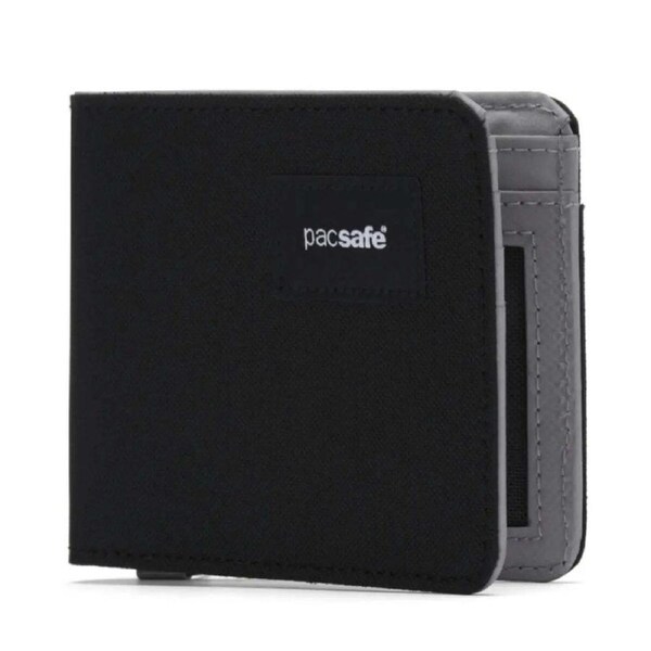 Pacsafe RFIDsafe Bifold Wallet - Jet Black