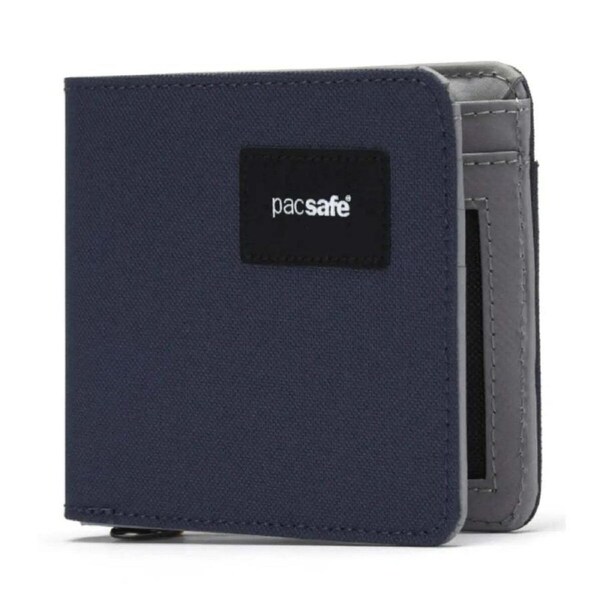 Pacsafe RFIDsafe Bifold Wallet - Coastal Blue