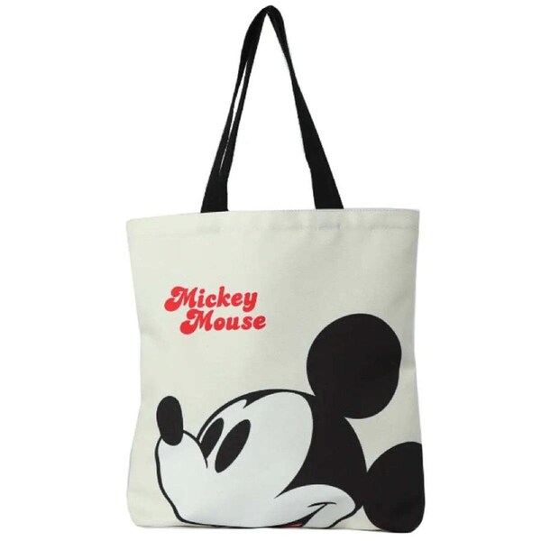 Disney Mickey Canvas Shopper - Mouse Print