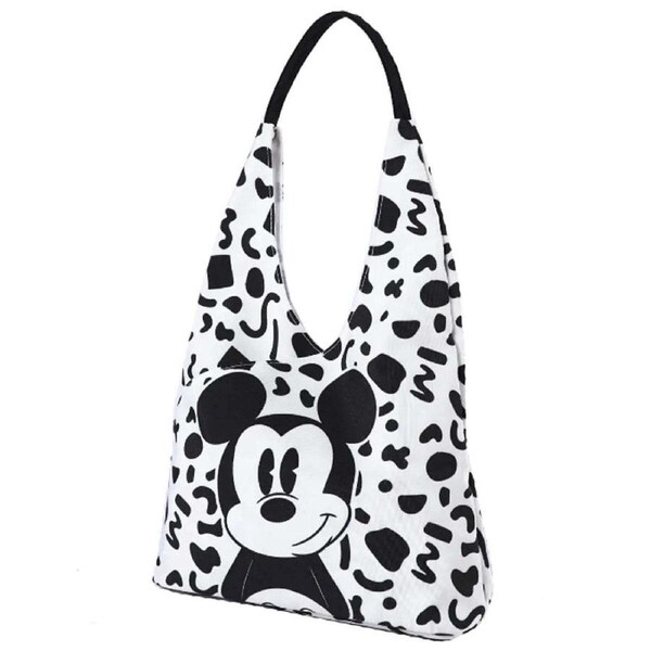 Disney Mickey Canvas Shopper - Black / White