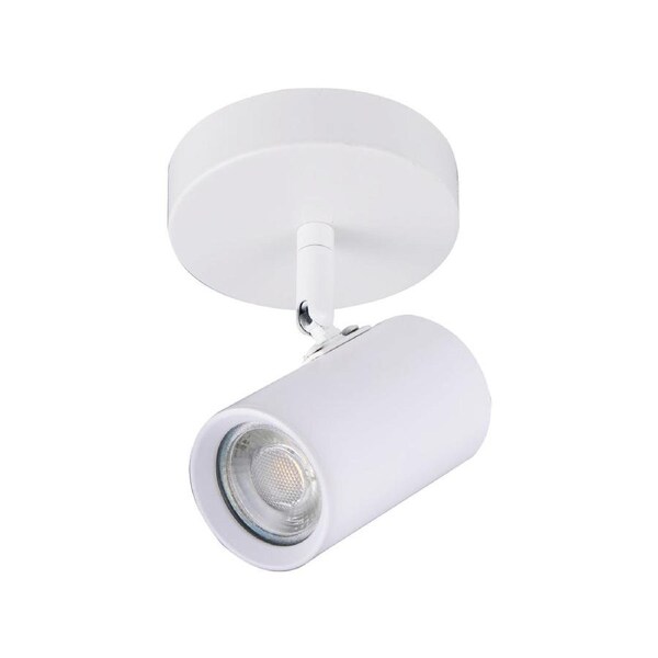 Aster Modern 1-Light Flush Ceiling Spot Light Lamp White