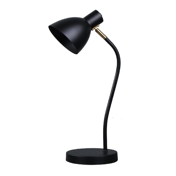 Loreta Metal Touch Table Desk Light Lamp Black