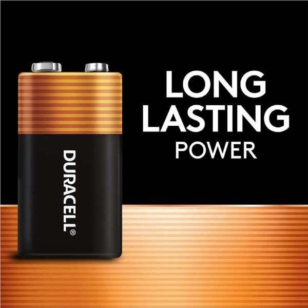 Duracell duralock 9V Alkaline Batteries 8 Pack