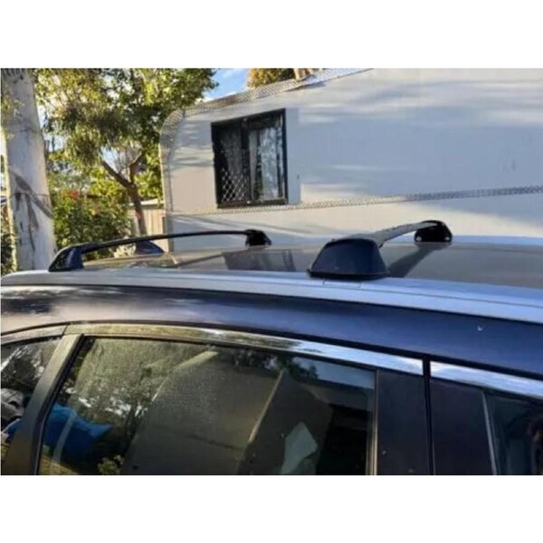 2xBlack Roof racks for Honda CRV 2012 -June 2017 / Fits side roof rails