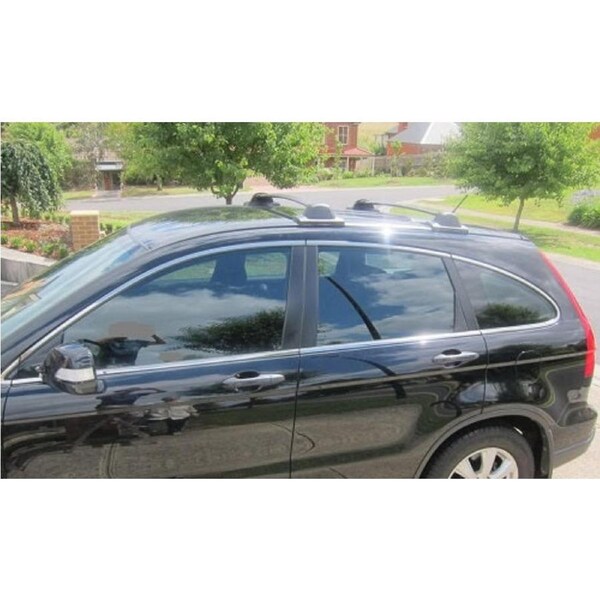 2xBlack Roof racks for Honda CRV 2007 - 2011