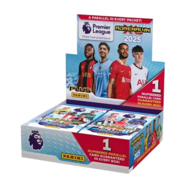 PANINI Adrenalyn PLUS 2024/2025 EPL Soccer Cards Booster Box
