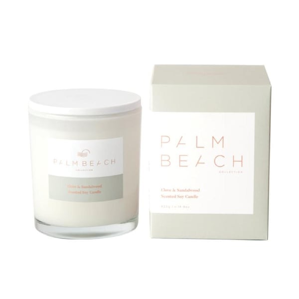 Palm Beach Standard Candle Clove & Sandalwood 420g