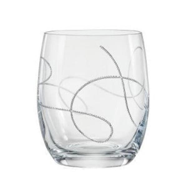 Bohemia Crystal String Clear 2pc