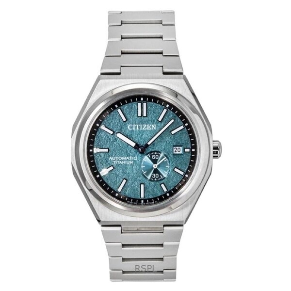 Citizen Zenshin Super Titanium Green Dial 21 Jewels Automatic NJ0180-80X 100M Men's Watch
