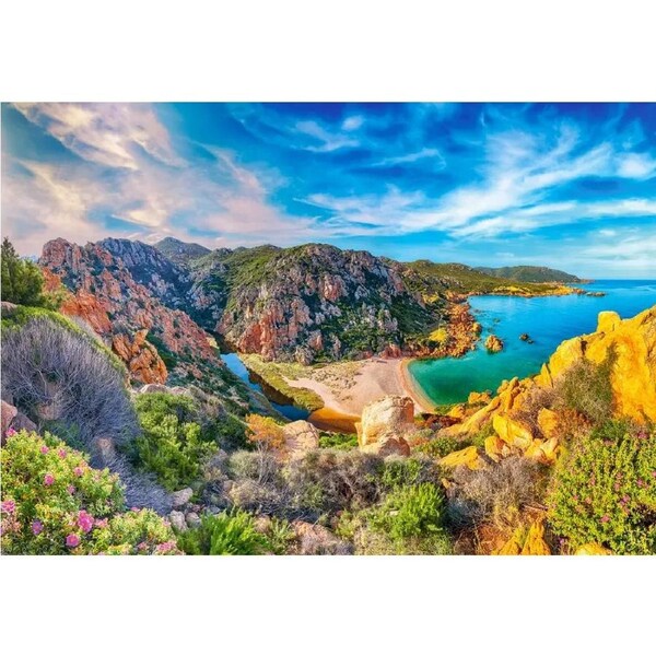 Castorland - Costa Paradiso Sardinia Italy Puzzle 1500pc